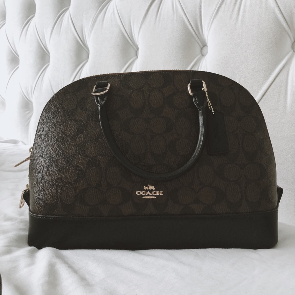 COACH Quinn Satchel w/ crossbody strap